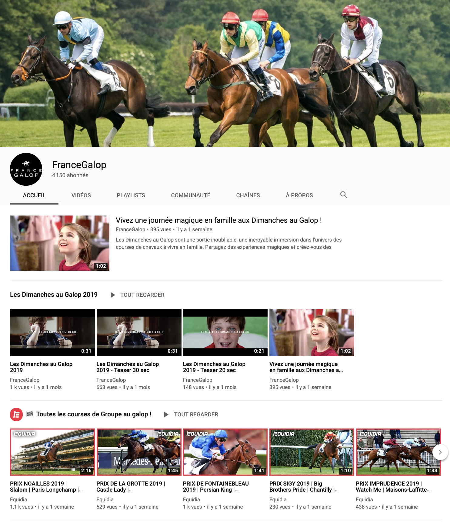 Find the French season's best on our Youtube channel