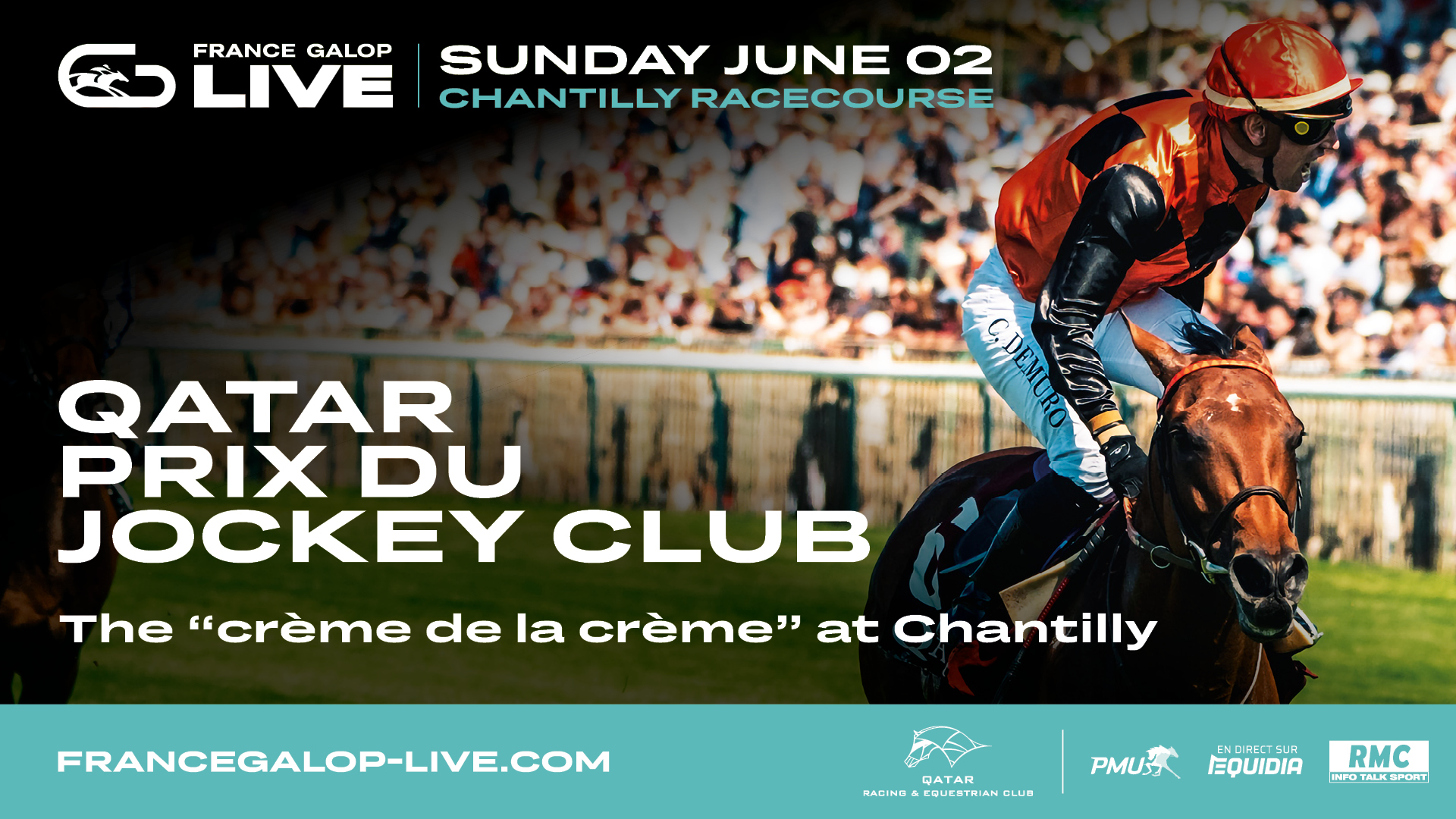 Key Visual Qatar Prix du Jockey Club 2024