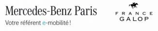 Logos Mercedes-Benz Paris et France Galop